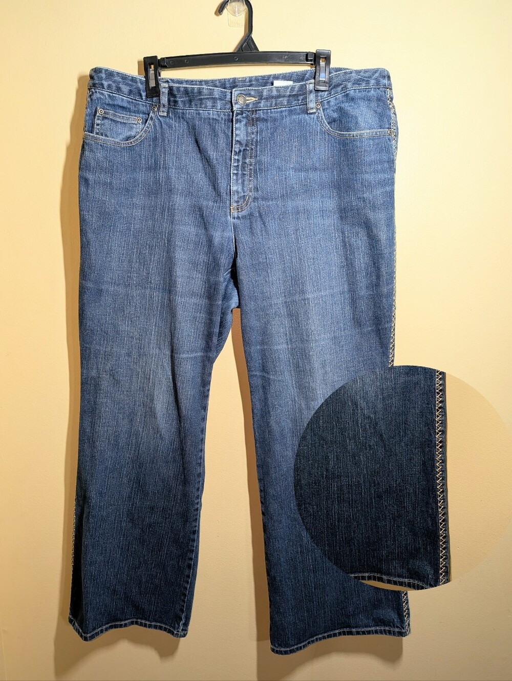 Talbots Vintage Zigzag Stretch Jeans 16W